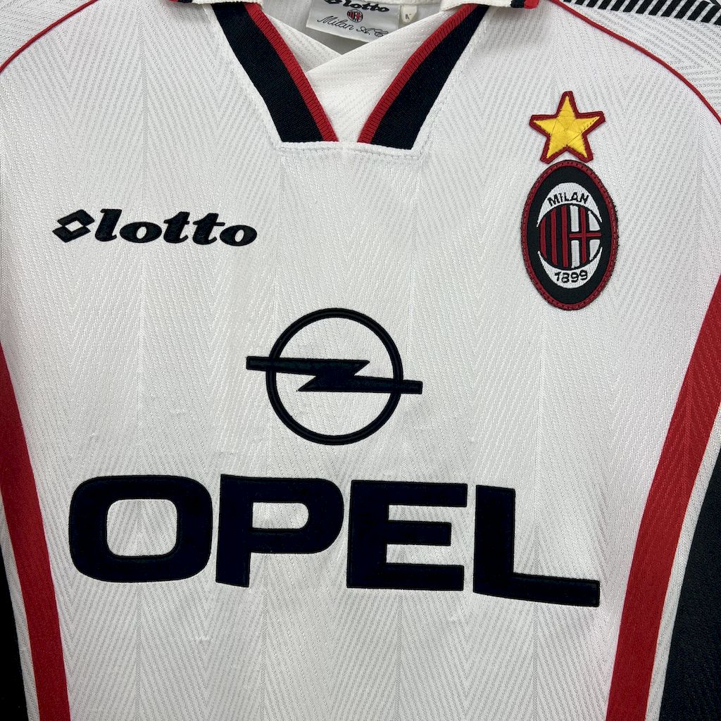1997/1998 Retro Ac Milan Away FootballShirt 1:1 Thai Quality
