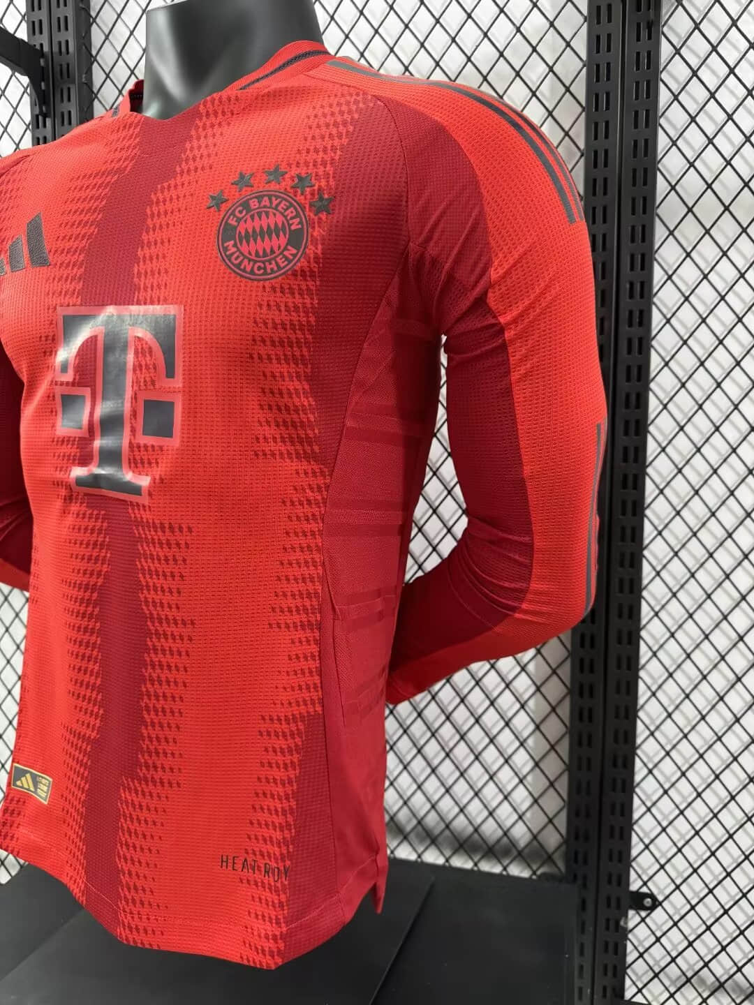 2024/2025 Long Sleeve Player Version Bayern Munchen Home Football Shirt