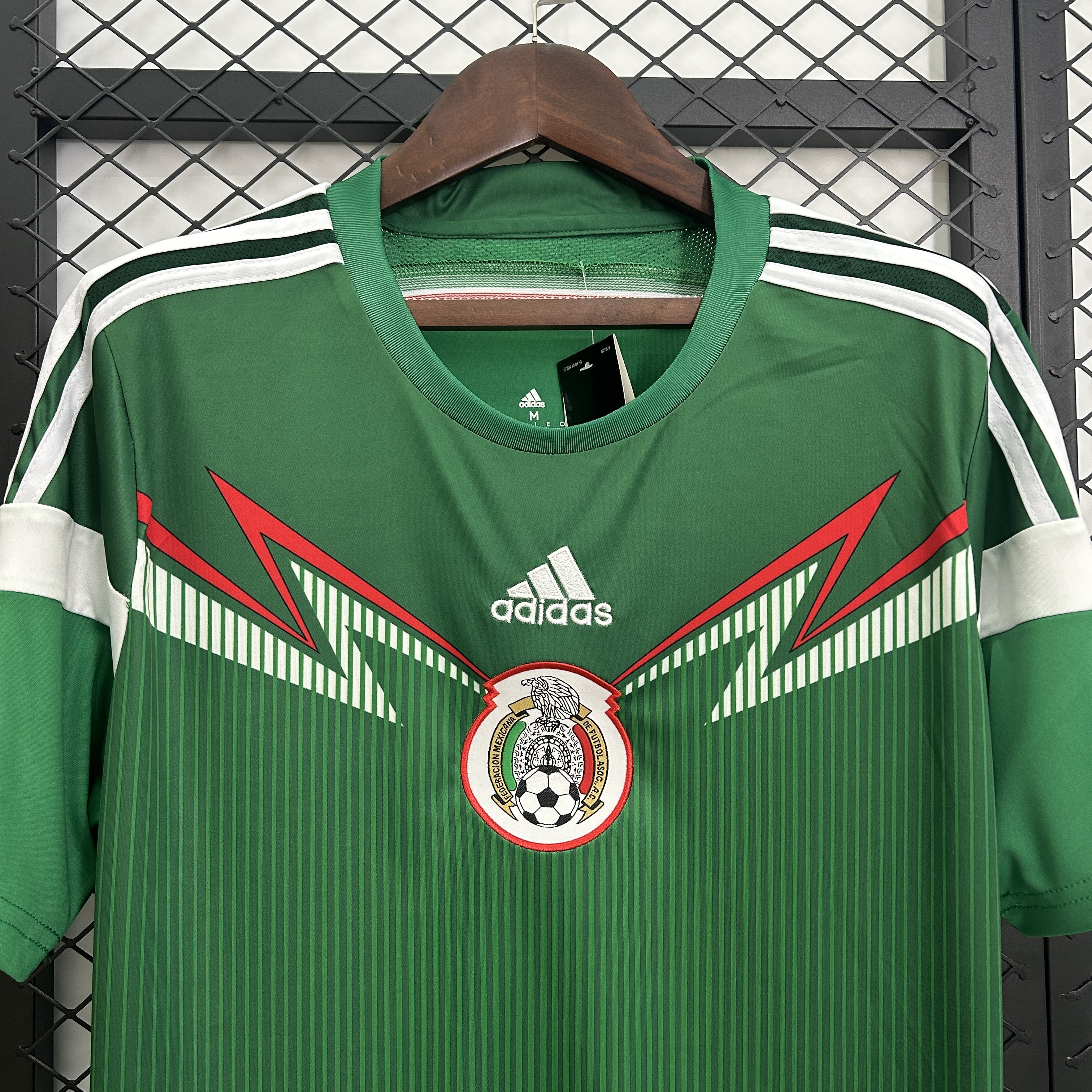 2014 Retro Mexico Home Football Shirt 1:1 Thai Quality