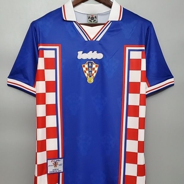 1998 Croatian Retro Football Shirt