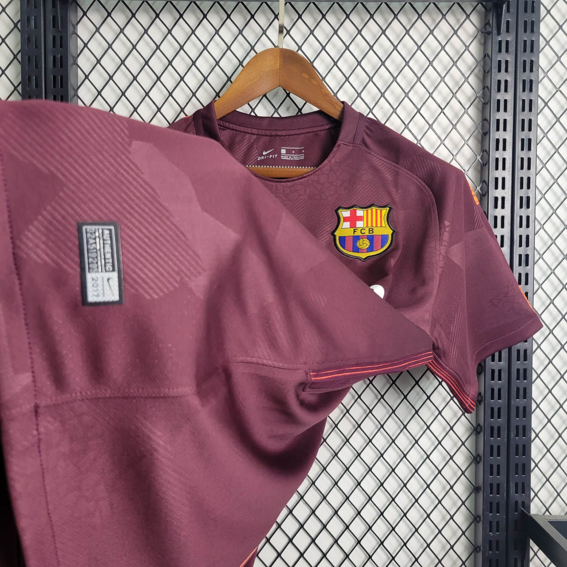 2017/2018 Retro Barcelona Third Away Football Shirt
