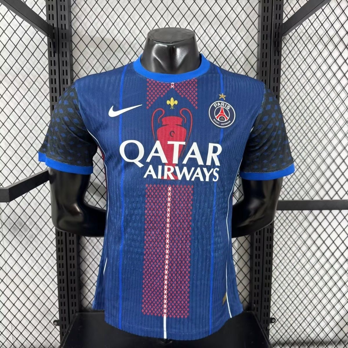 2025/2026 Player Version Paris Saint-Germain Champions Cup Edition Football shirt