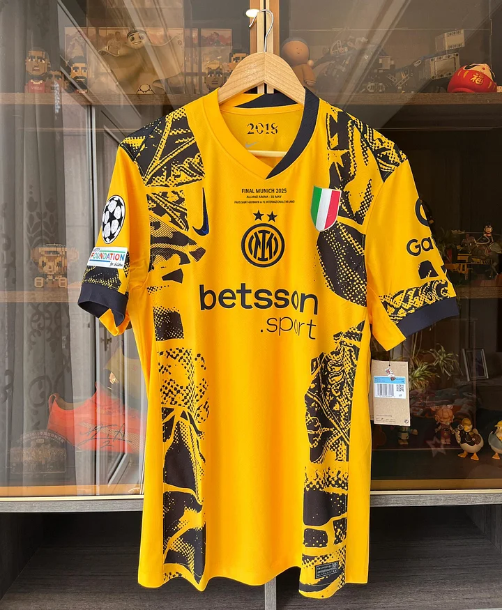 2024/2025 Inter Milan Third Away Champions League Football Shirt