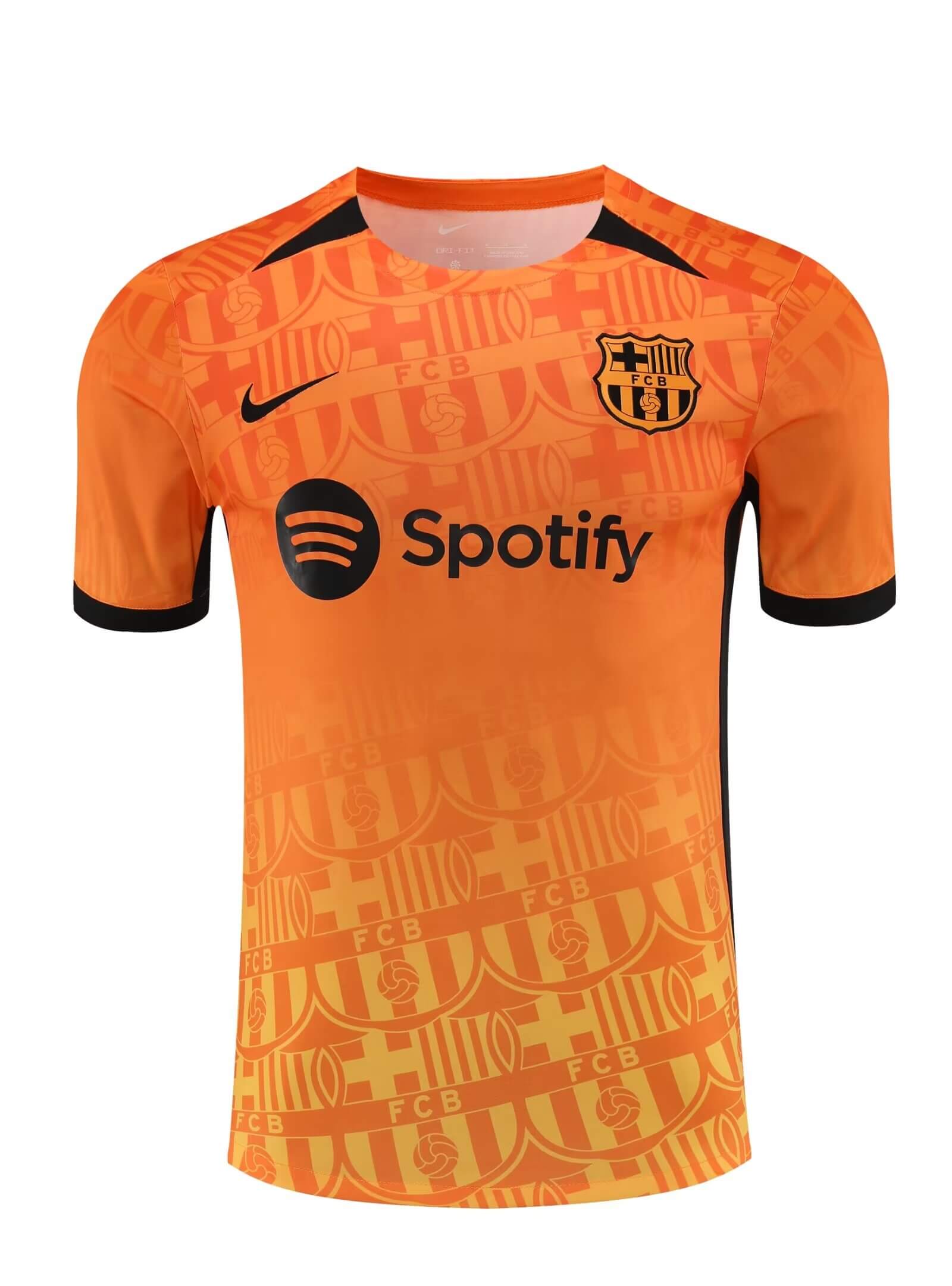2024/2025 Barcelona Training Wear Suit Shirt