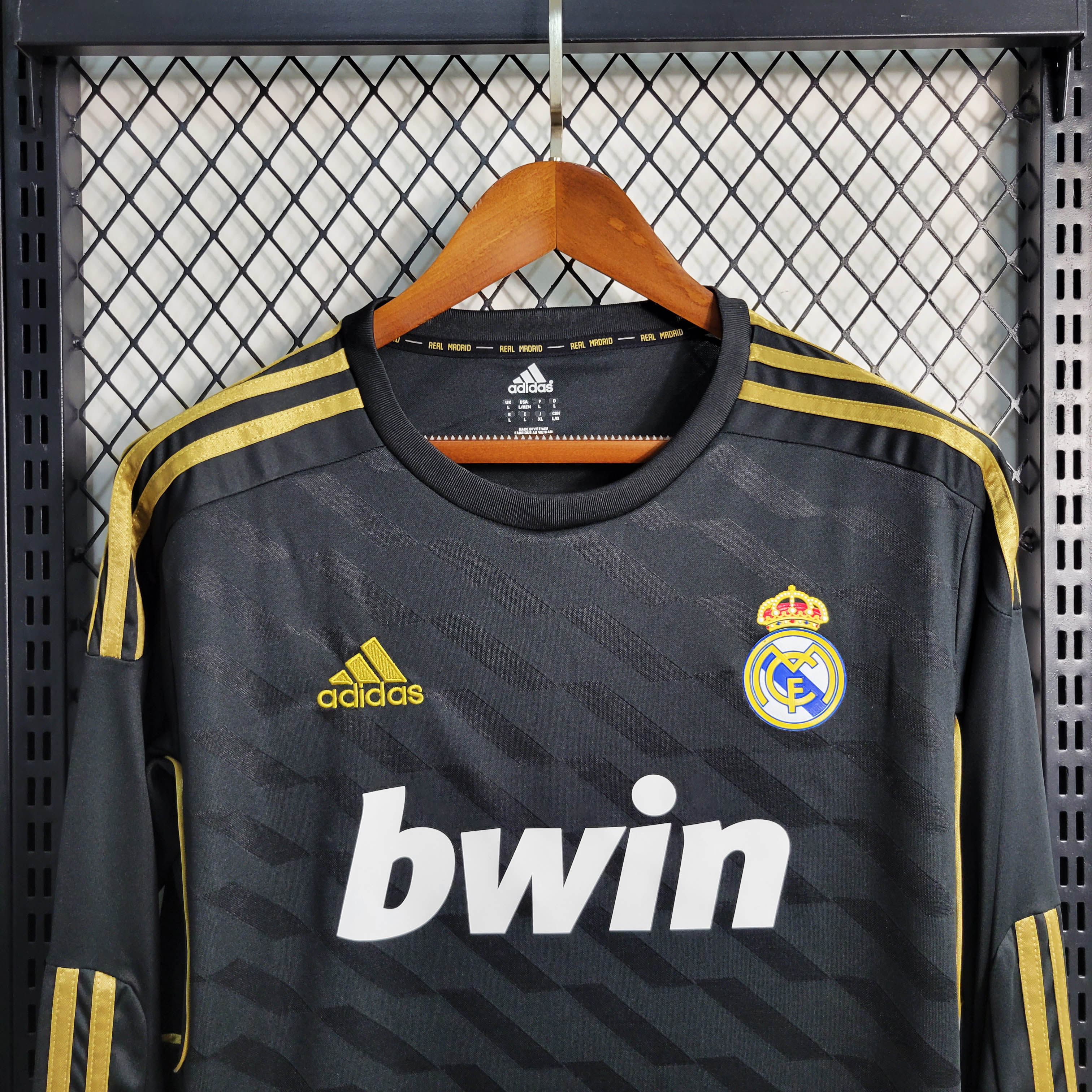2011/2012 Retro Long Sleeve Real Madrid Away Football Shirt