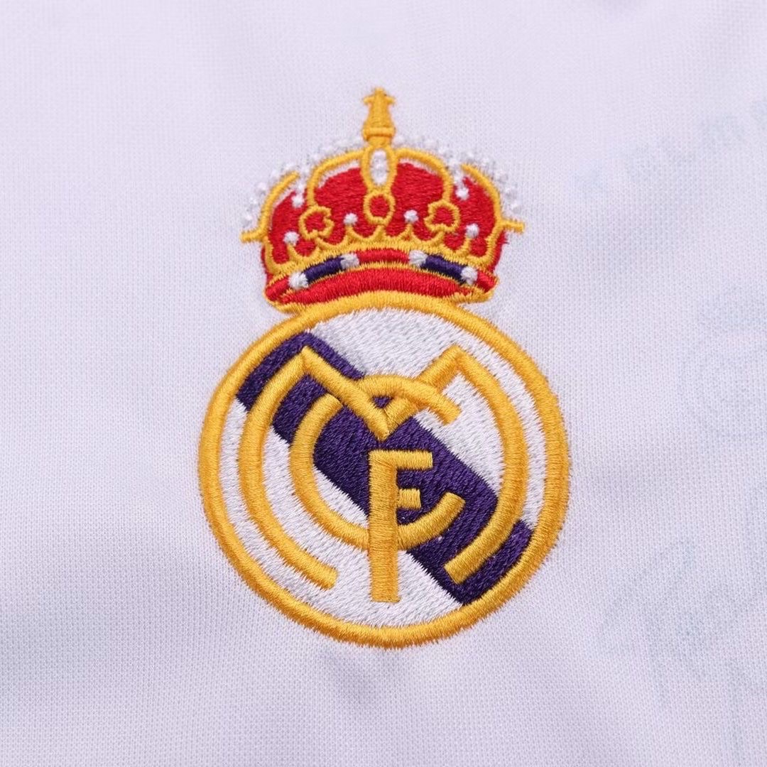 1994/1996 Retro Real Madrid Home Football shirt Kids Size 1:1 Thai Quality