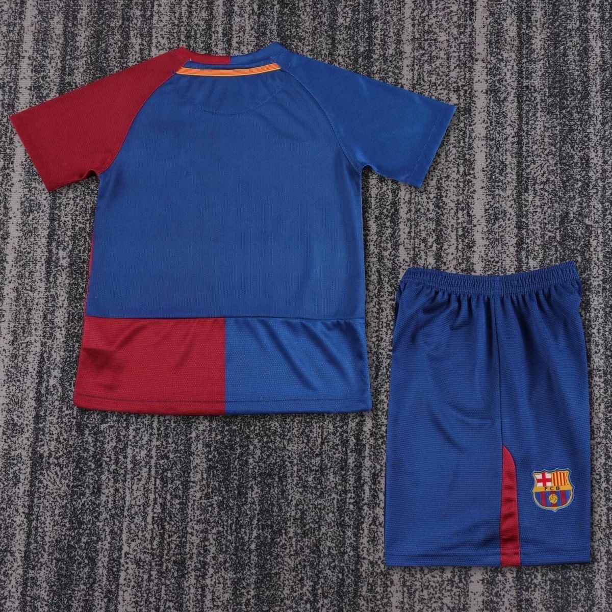 2008/2009 Retro Barcelona HomeChampions League Football shirt kids