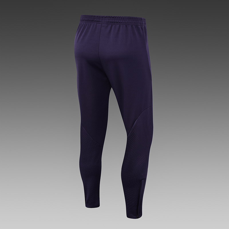 2023/2024 Paris Saint-Germain Half-Pull Training Suit Purple Football Shirt Set