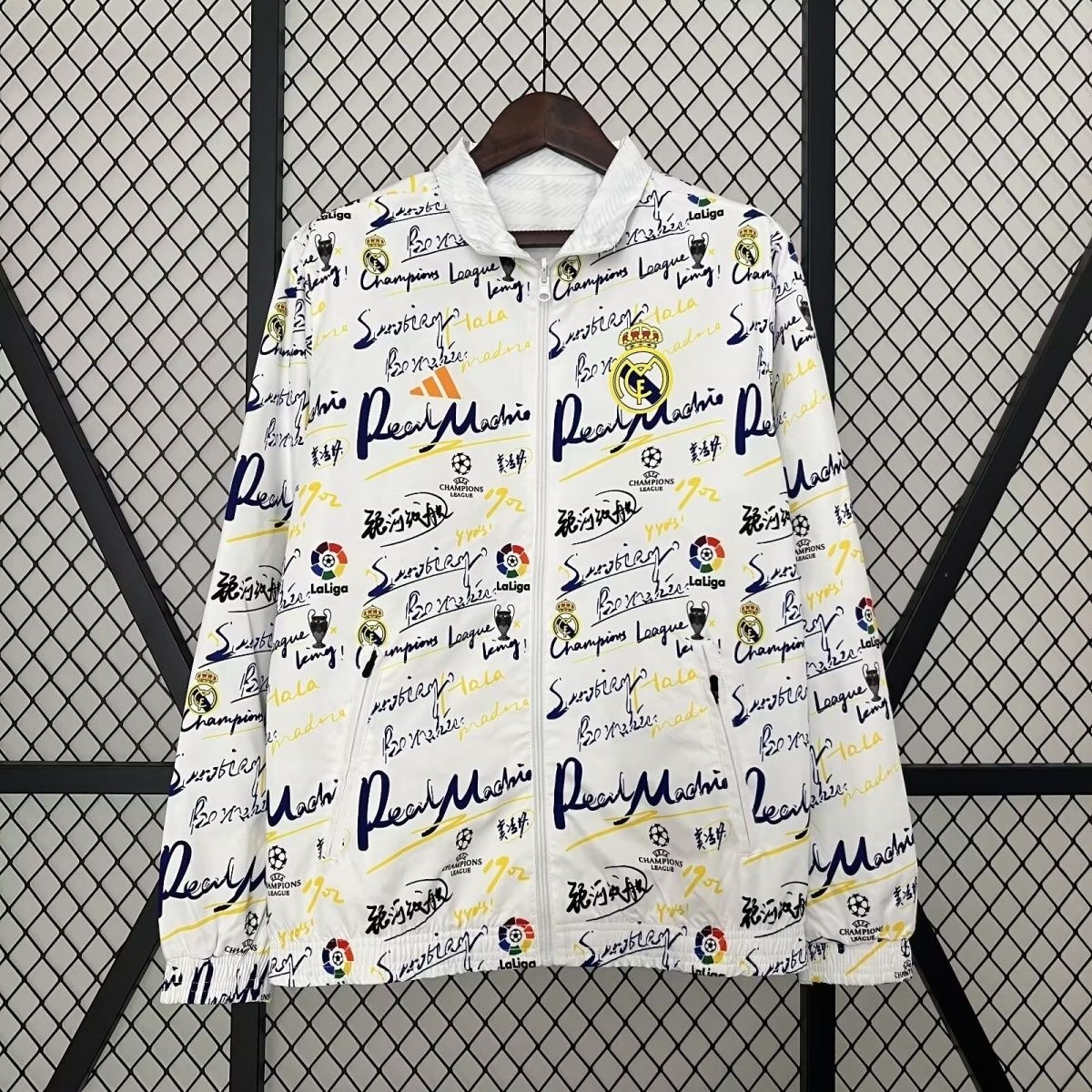 2024/2025 Real Madrid Reversible Windbreaker Football Shirt