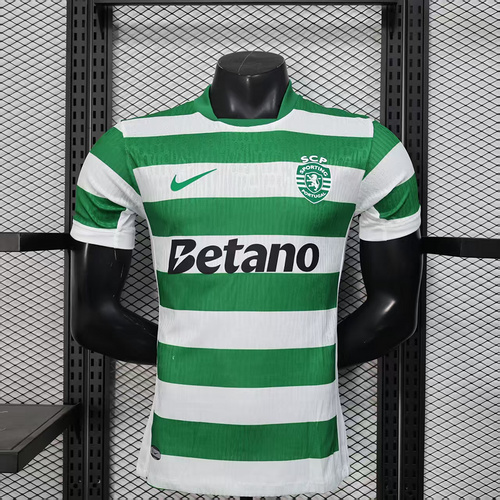 2025/2026 Authentic Sporting Lisbon Home Football Shirt