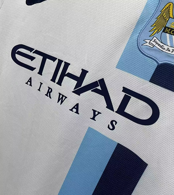 2013/2014 Retro Manchester city ThirdAway Football shirt 1:1 Thai Quality