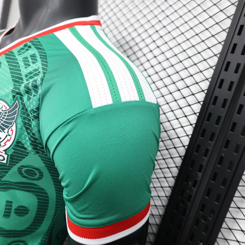 2025/2026 Player Version Mexico Home Football Shirt