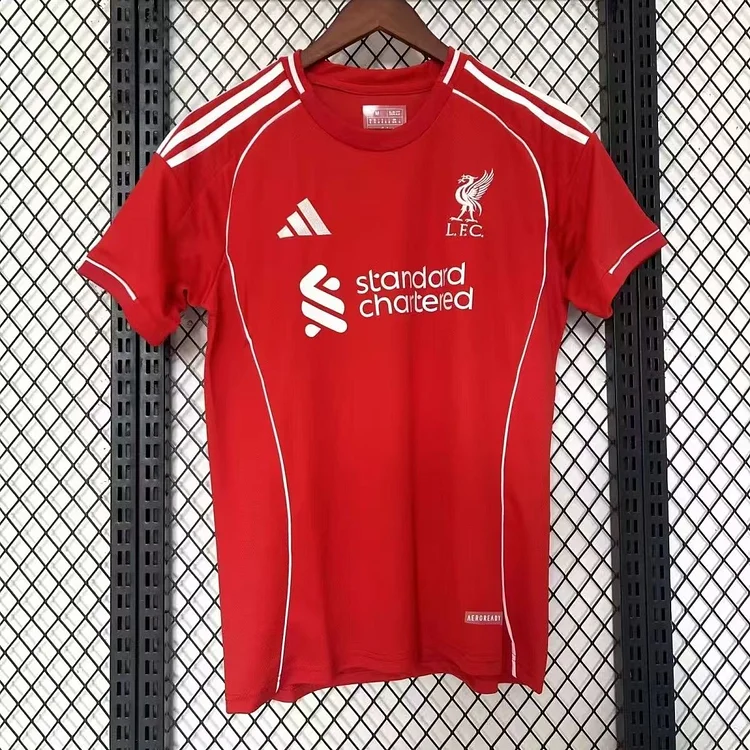 2025/2026 Liverpool Home Soccer Football Shirt