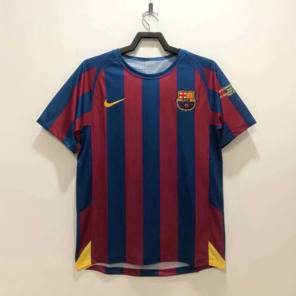 2005/2006 Retro Barcelona Home Football Shirt 1:1 Thai Quality