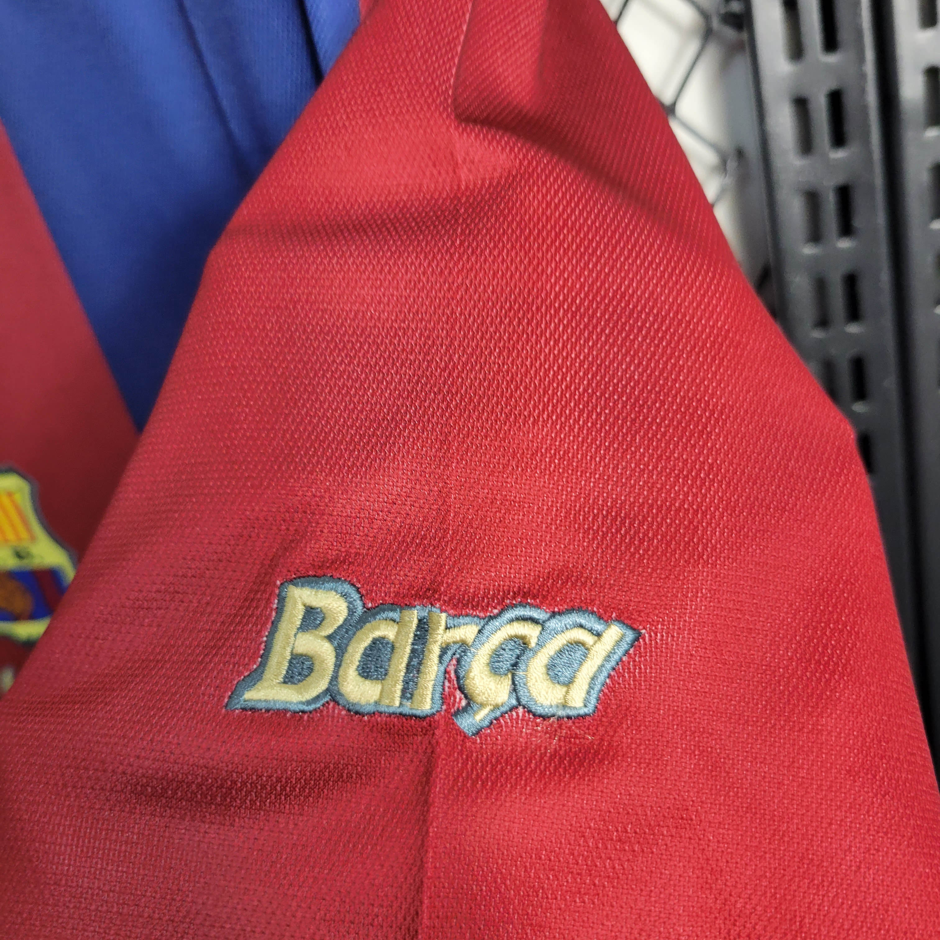 1998/1999 Retro Barcelona Home Football Shirt
