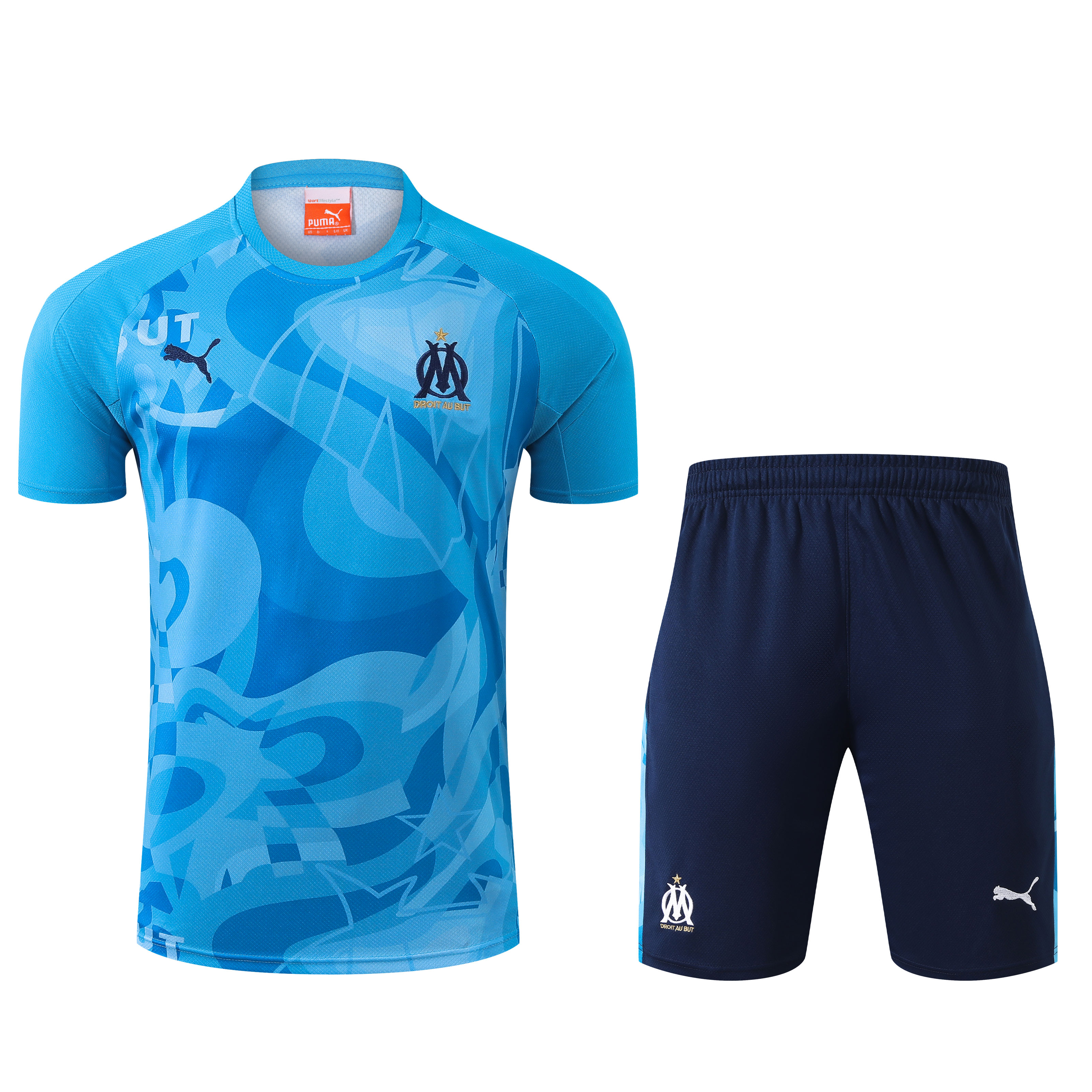 2024/2025 Olympique Marseille Training Wear Suit Shirt