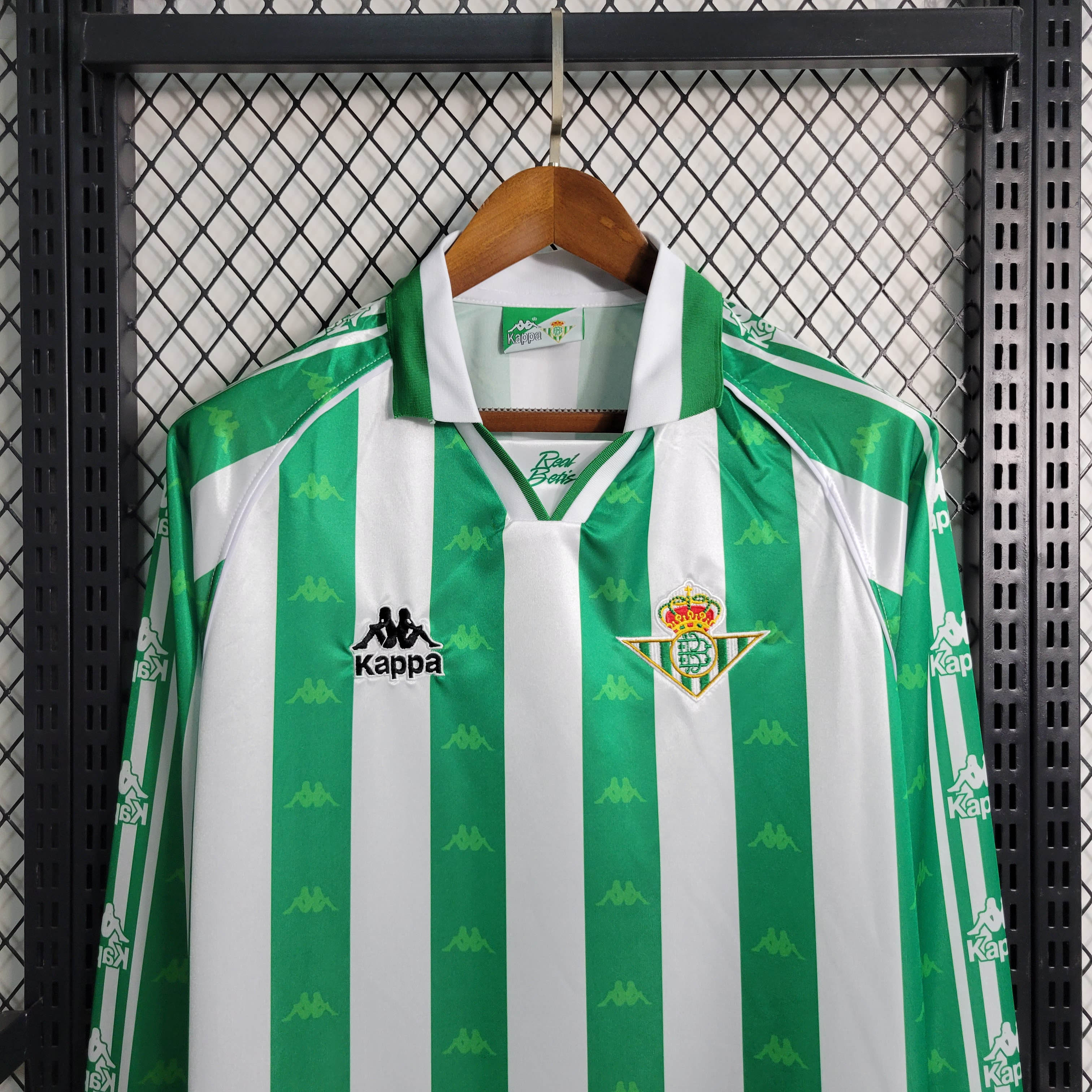1995/1997 Retro Long Sleeve Real Betis Home Football Shirt