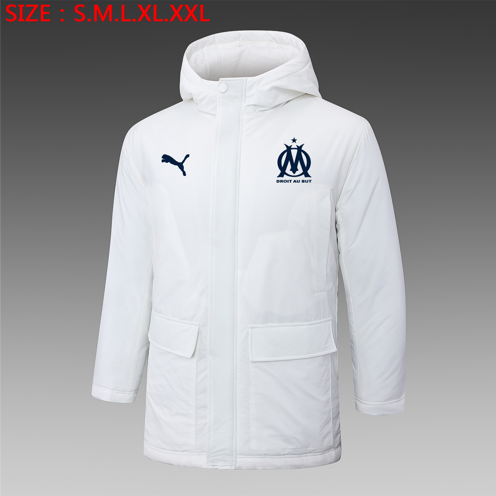 2024/2025 Marseille Winter Warm Cotton Coat