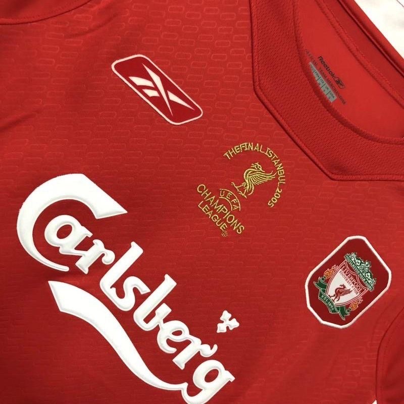 2004/2005Retro Liverpool Home Football Shirt