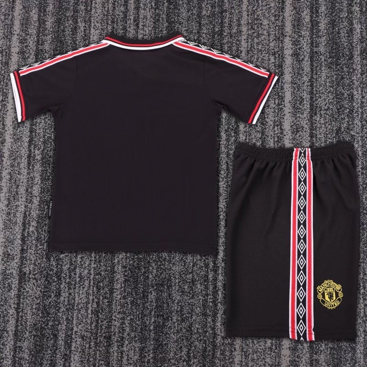 1998/1999 Retro Manchester United Away Football Shirt Kids Size 1:1 Thai...