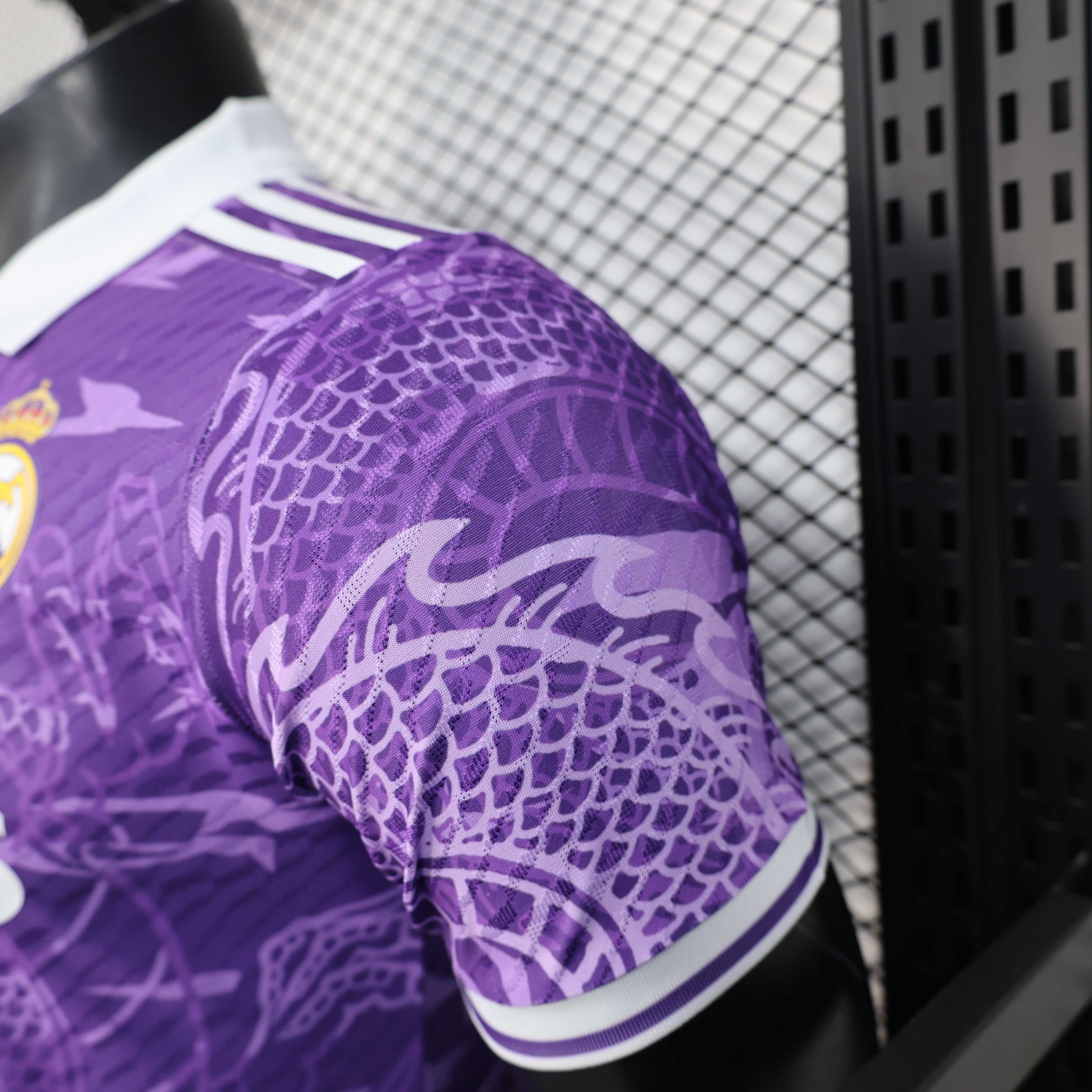 2025/2026 Player Version Real Madrid Purple Football Shirt