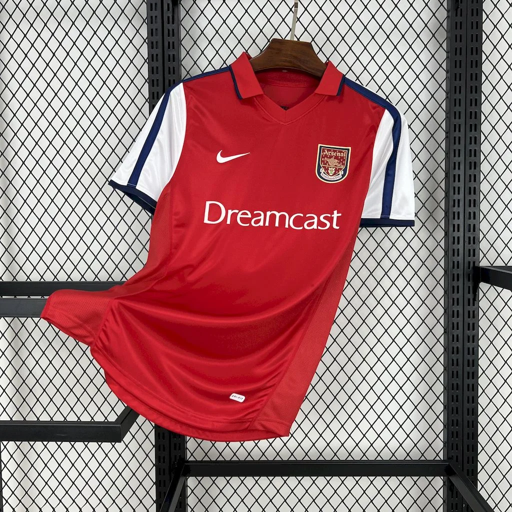 2000/2001 Retro Arsenal Home Football Shirt