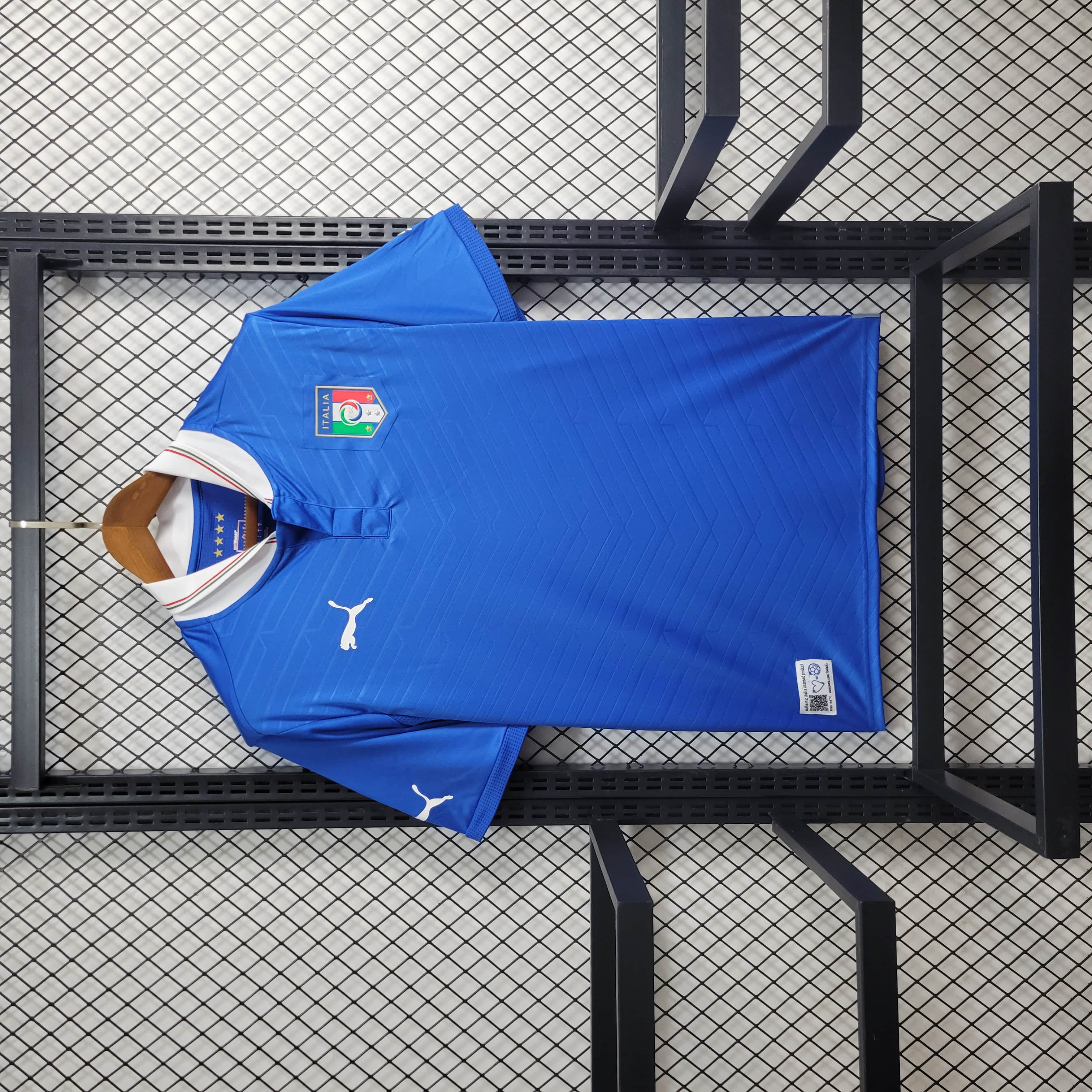 2012 Retro Italy Home Football Shirt