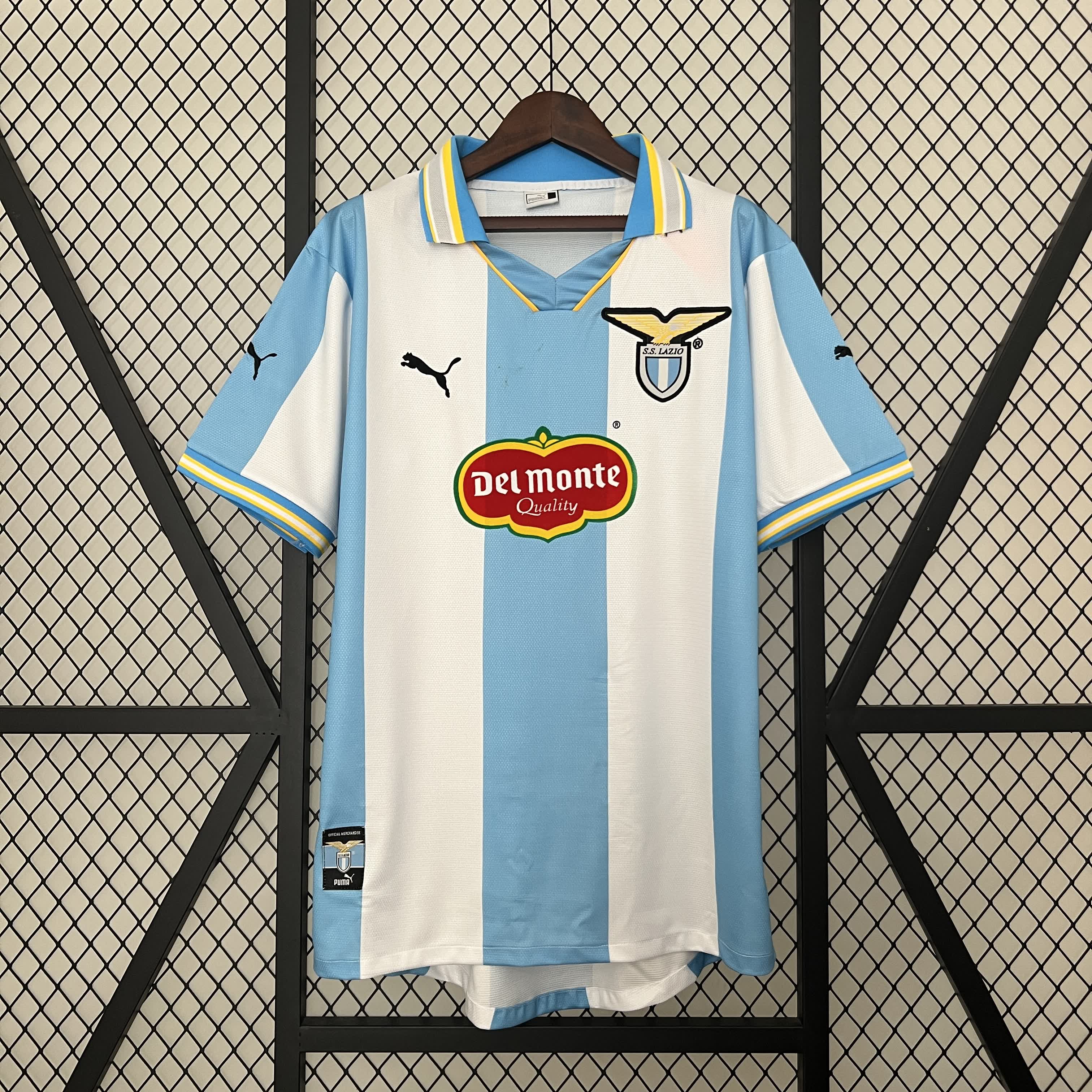 1999/2000 Retro Lazio Home Football Shirt