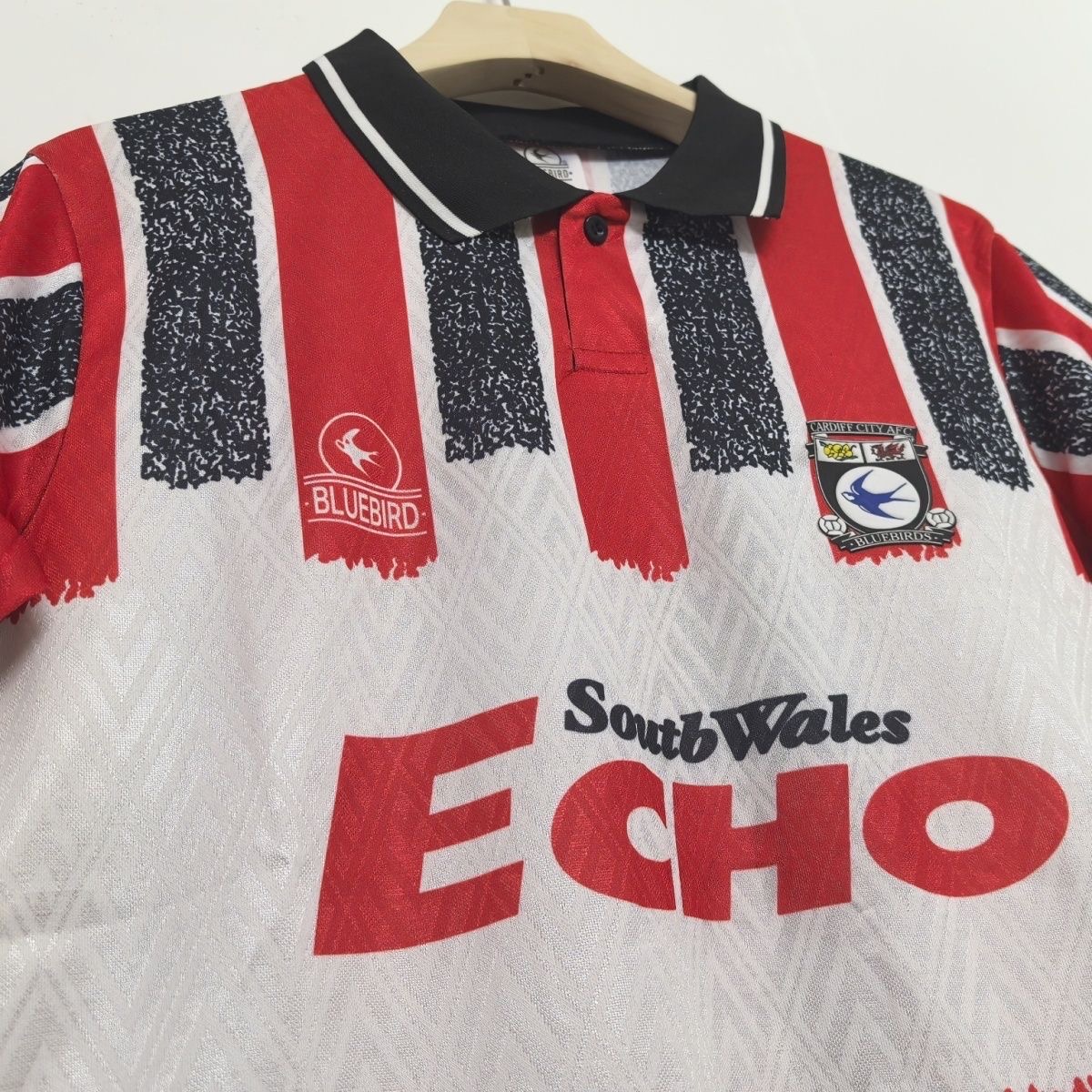 1993/1994 Retro Cardiff city Away Football Shirt 1:1 Thai Quality
