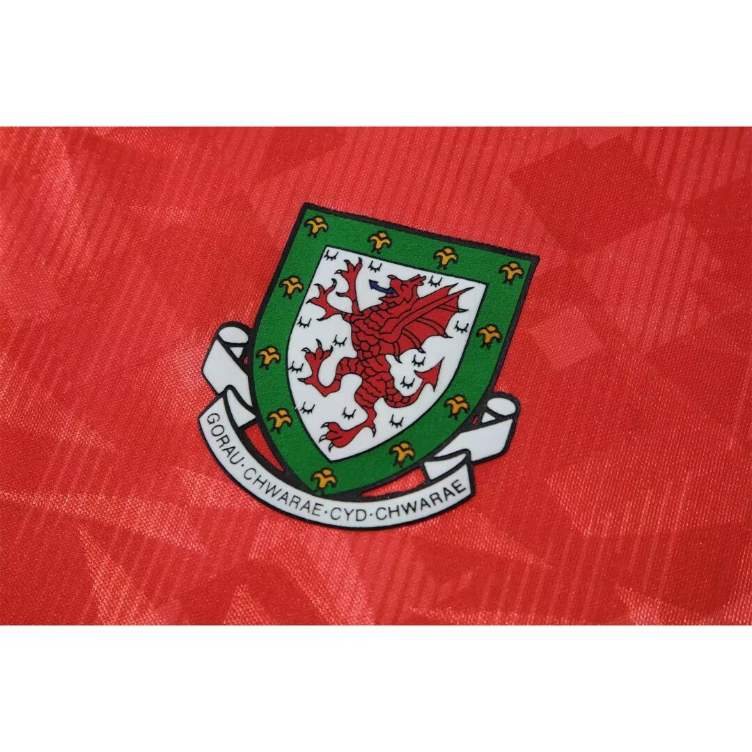 1990 Retro Wales Home Football Shirt 1:1 Thai Qualit