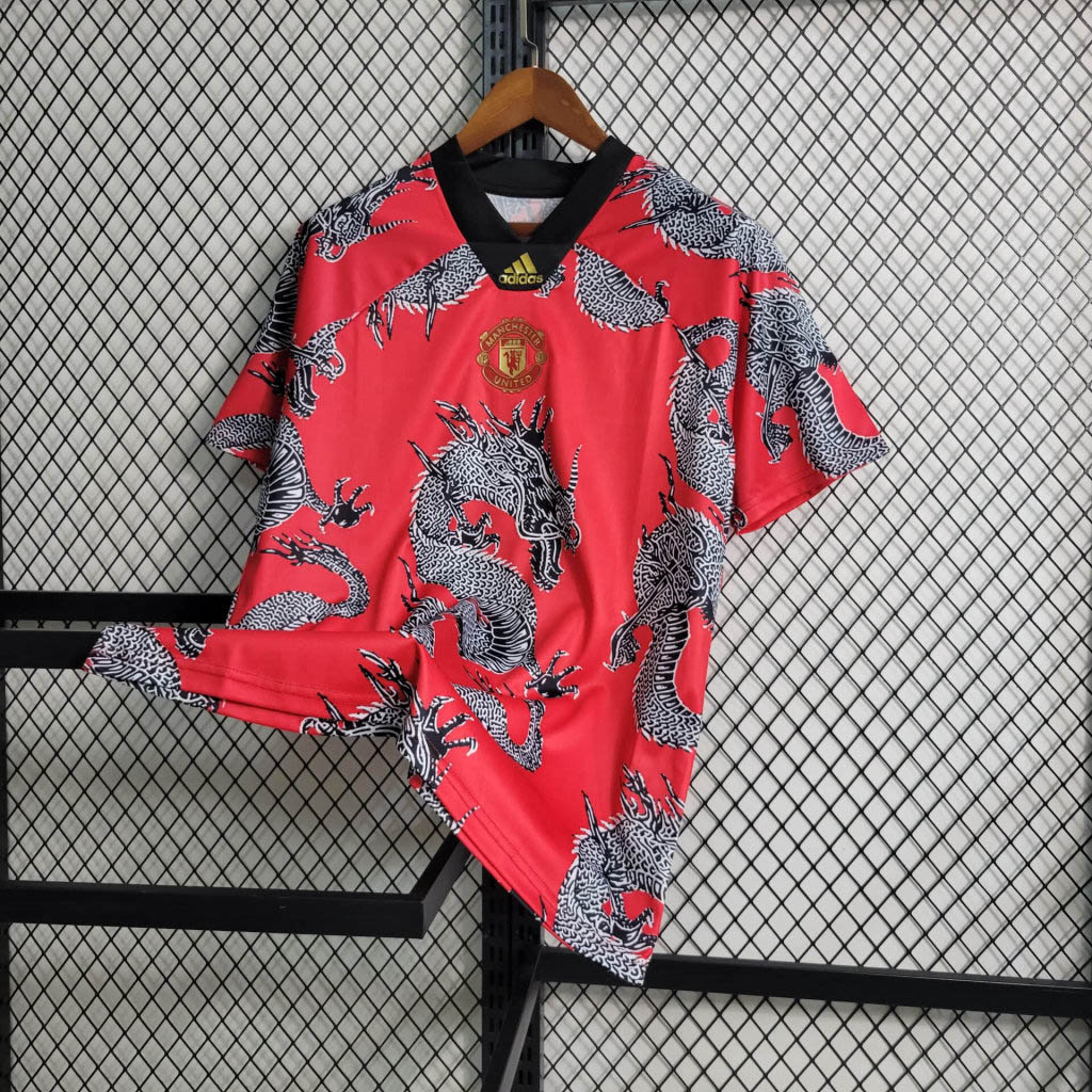 2019/2020 Retro Manchester United Chinese Dragon Special Edition Football Shirt