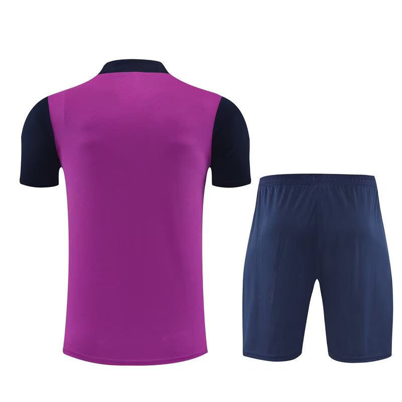 2025/2026 Barcelona Training Wear Purple Set Shirt 1:1 Thai Quality