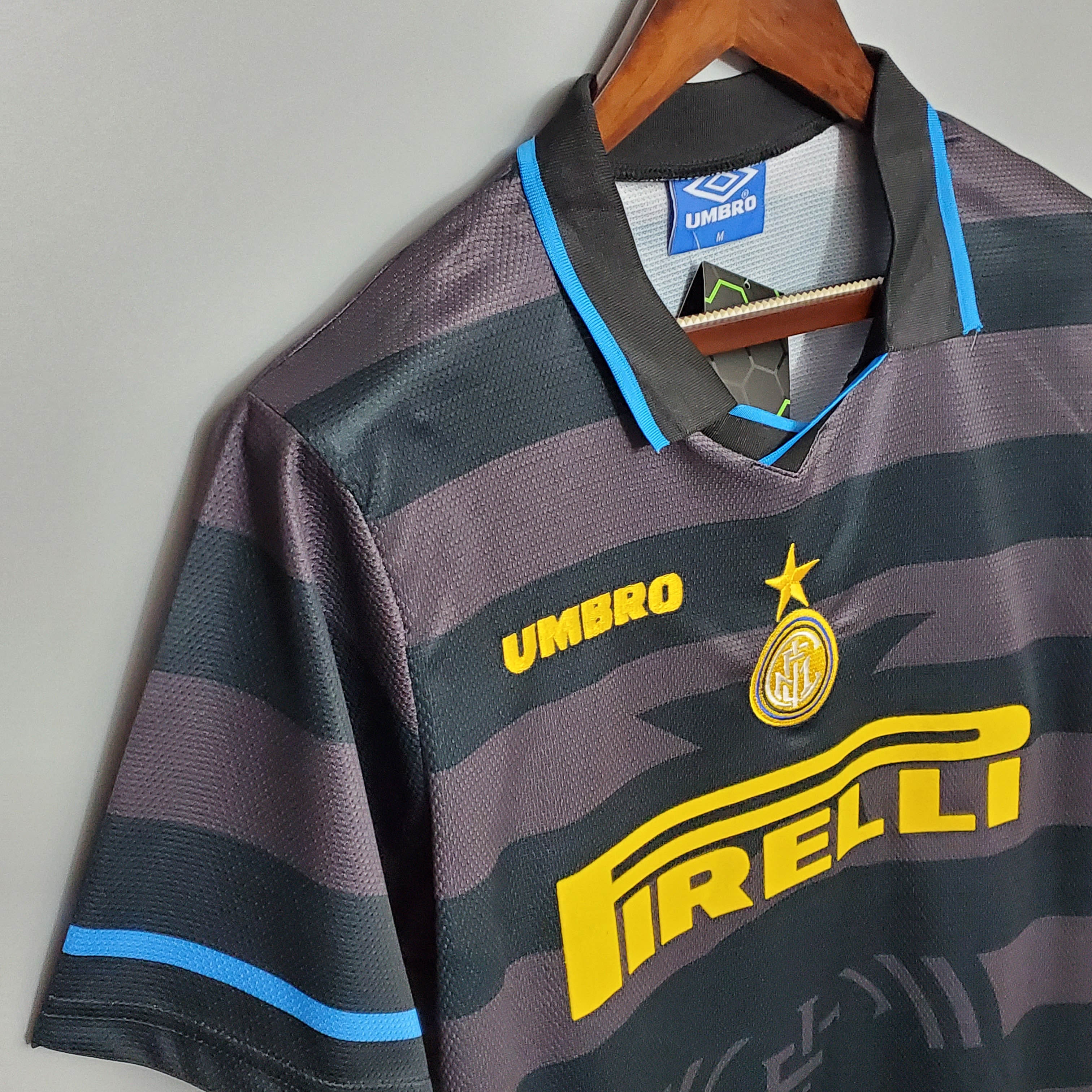 1997/1998 Retro Inter Milan Third Away Football Shirt 1:1 Thai Qualit
