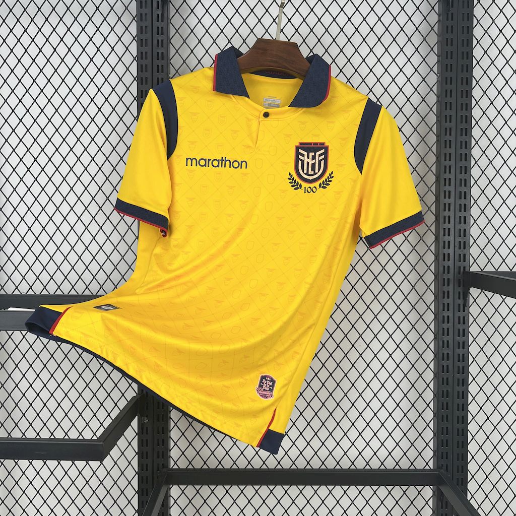 2025 Ecuador Home Football Shirt 1:1 Thai Quality