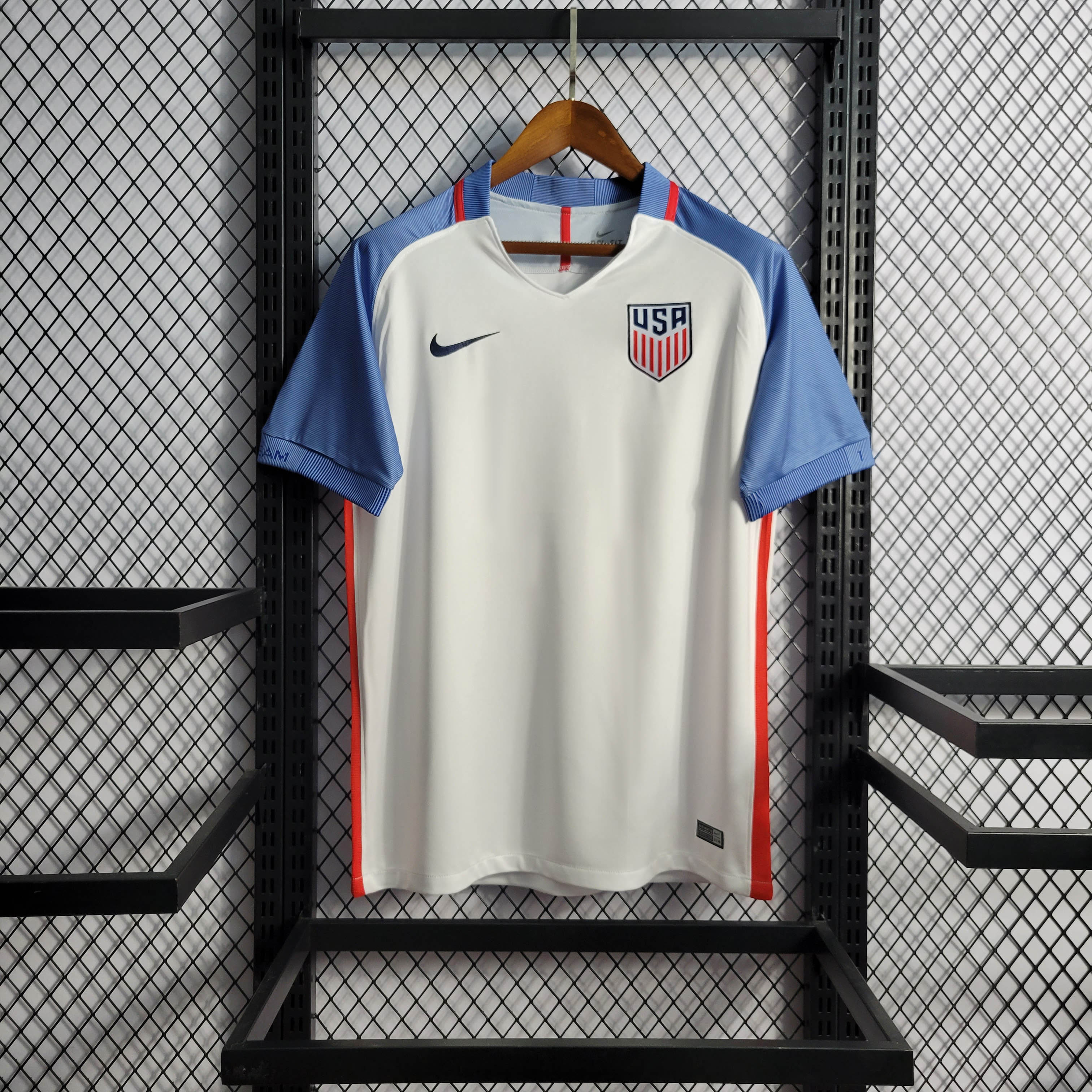 2016 Retro United States Home Football Shirt