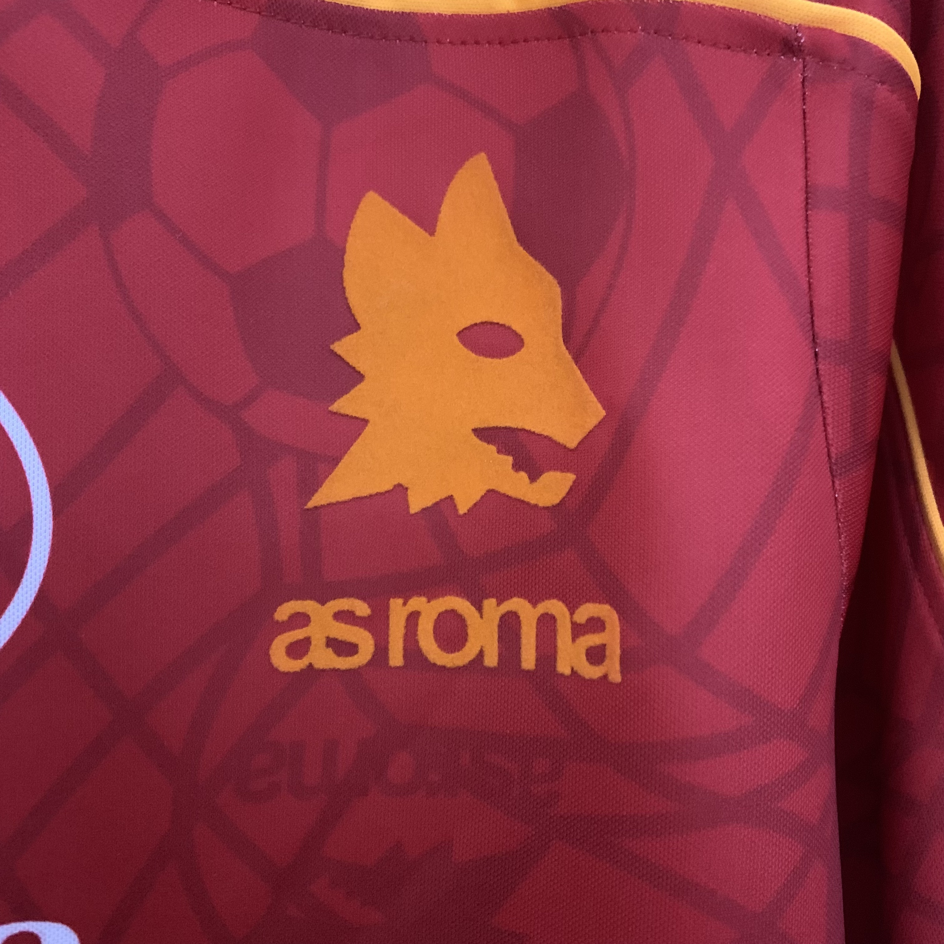 1995/1996 Retro AS Roma HomeFootball Shirt 1:1 Thai Quality