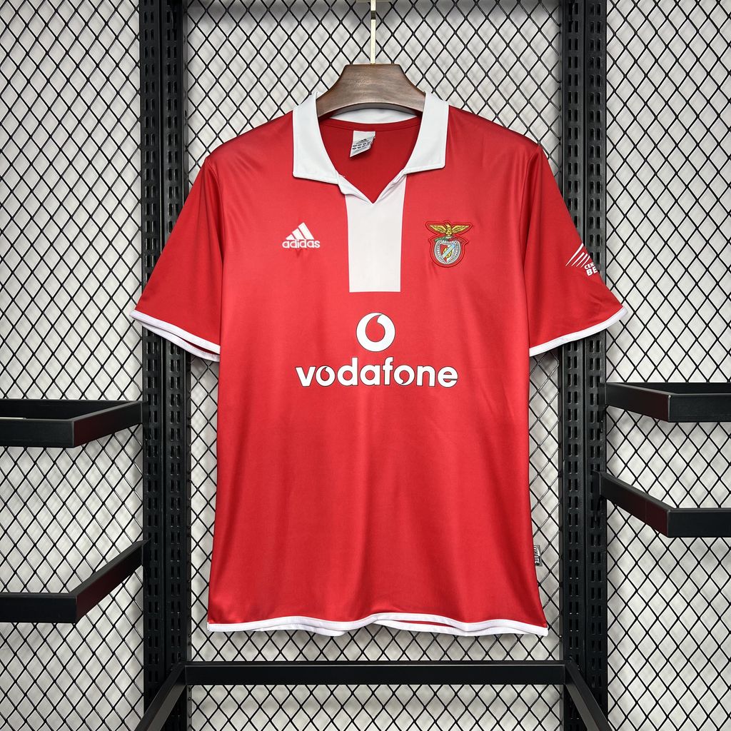 2004/2005 Retro Benfica Home Football Shirt