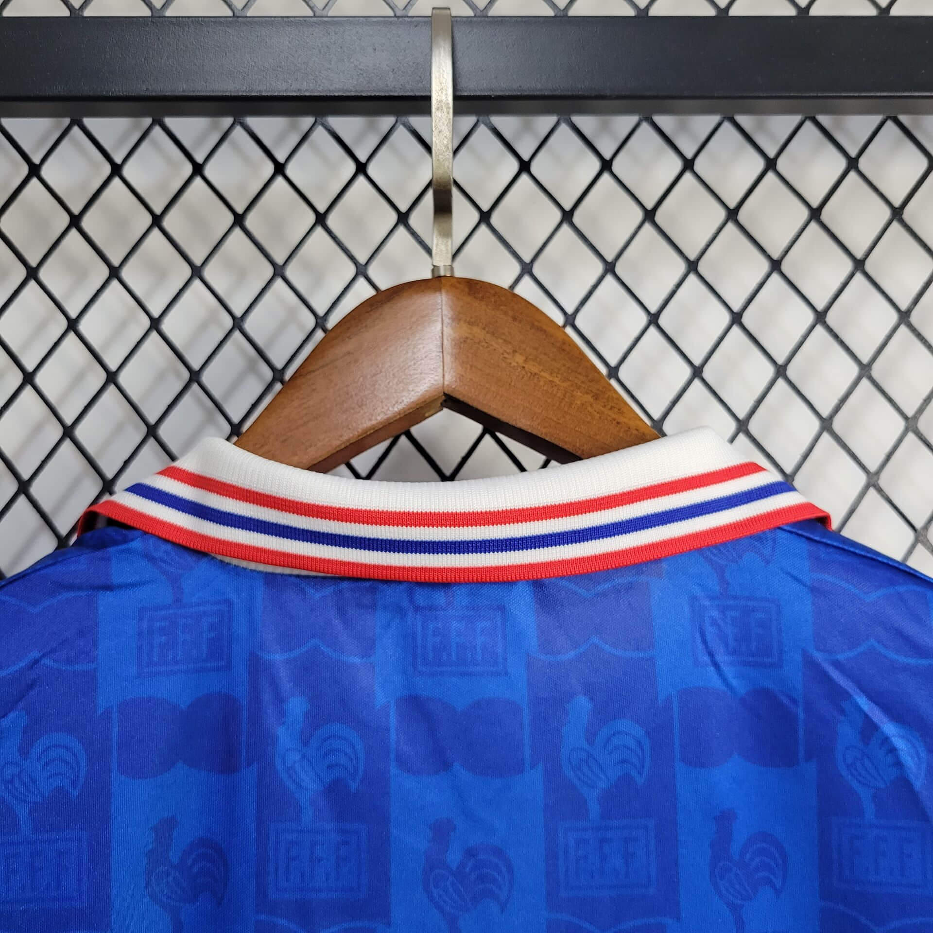 1996 Retro France Home Football Shirt