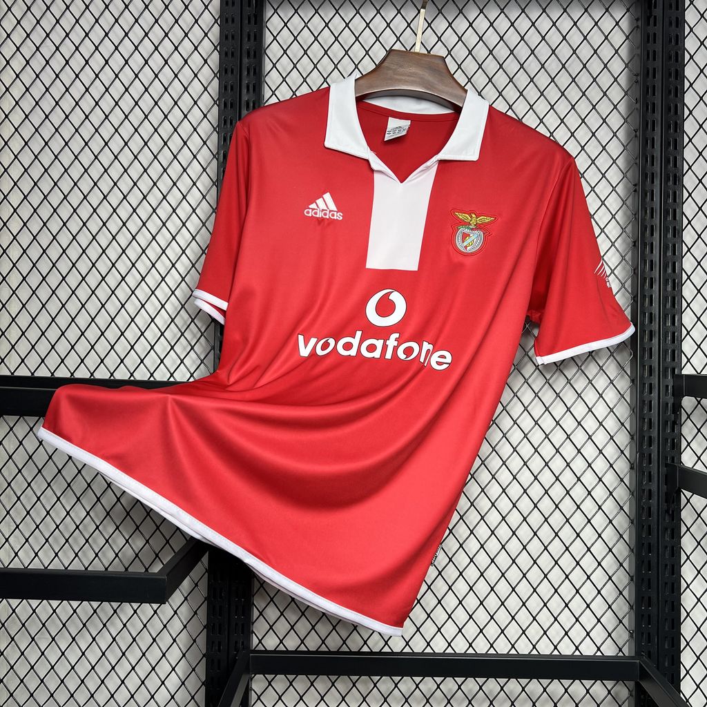2004/2005 Retro Benfica Home Football Shirt