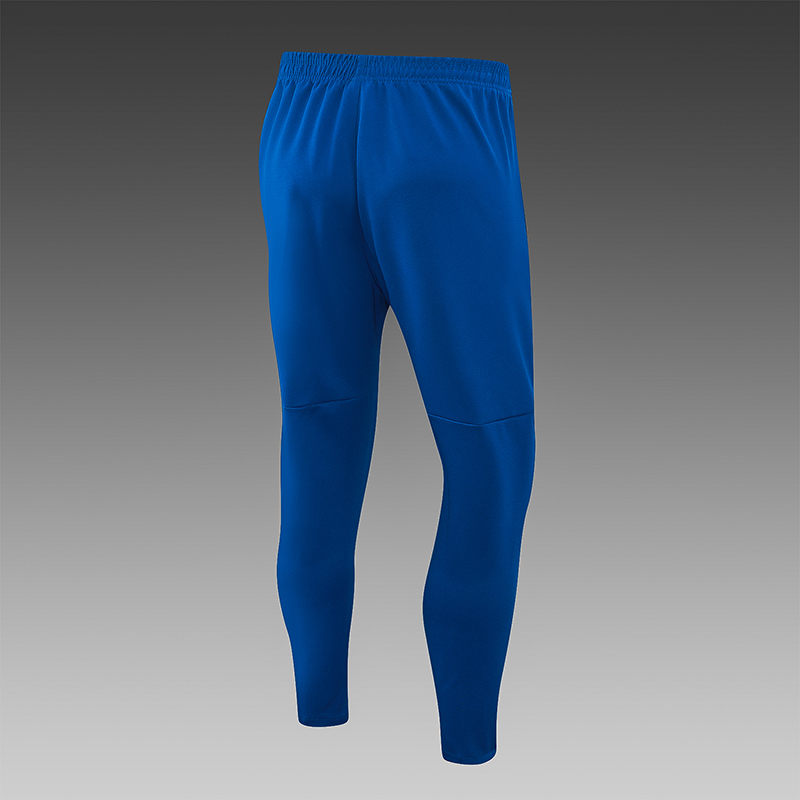 2023/2024 Olympique Marseille Half-Pull Training Suit Light Blue Football Shirt Set