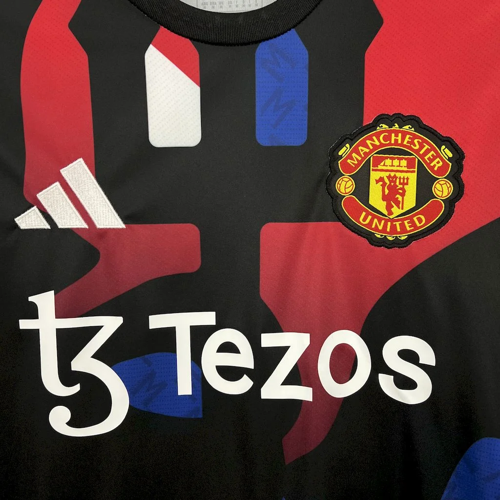 2024/2025 Manchester United Pre-Match Training Wear Football Shirt