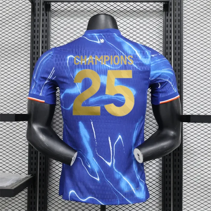 2024/2025 Player Version Chelsea Home Champions Football Jersey