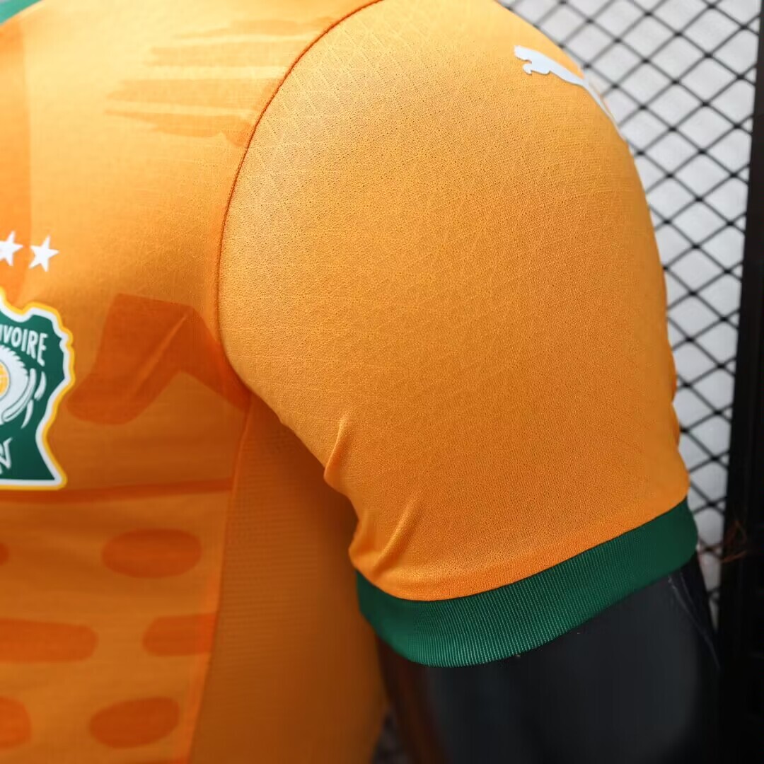 2024 Player Version Ivory Coast Home Football Shirt