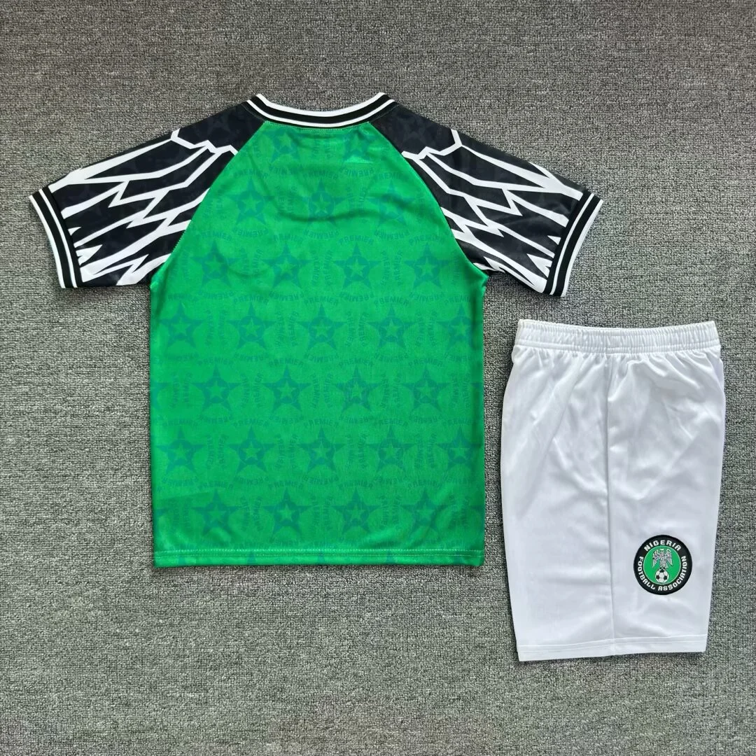 1994/1995 Retro Nigeria Home Football Shirt Kids Size 1:1 Thai Quality