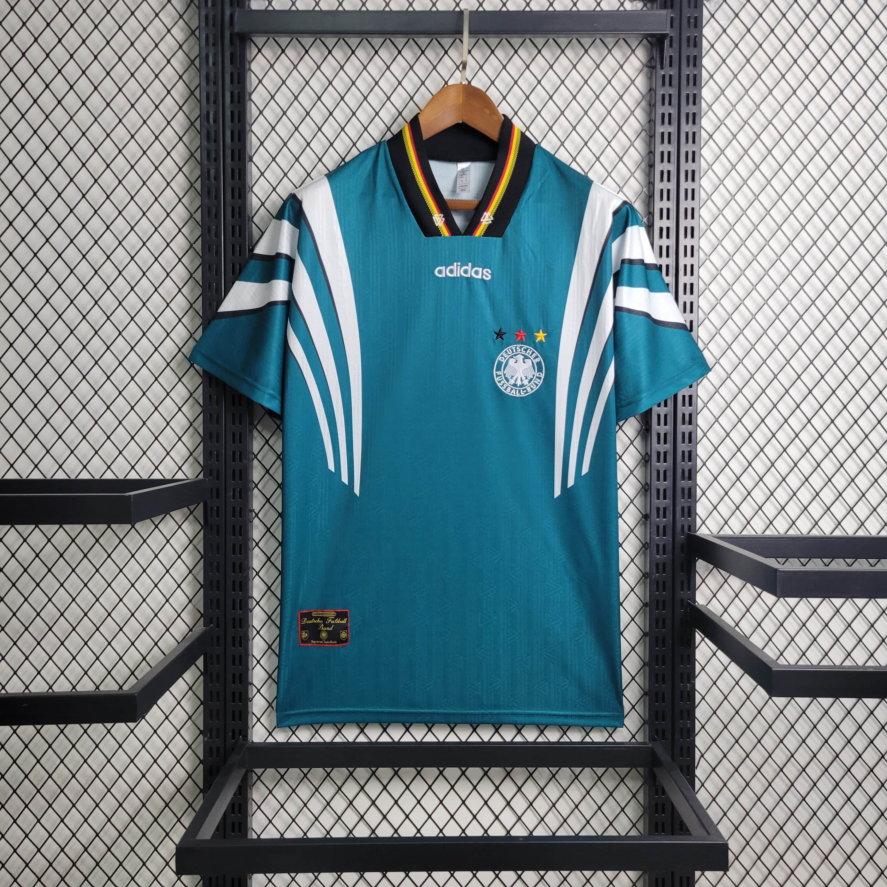 1996 Retro Germany Away Football Shirt