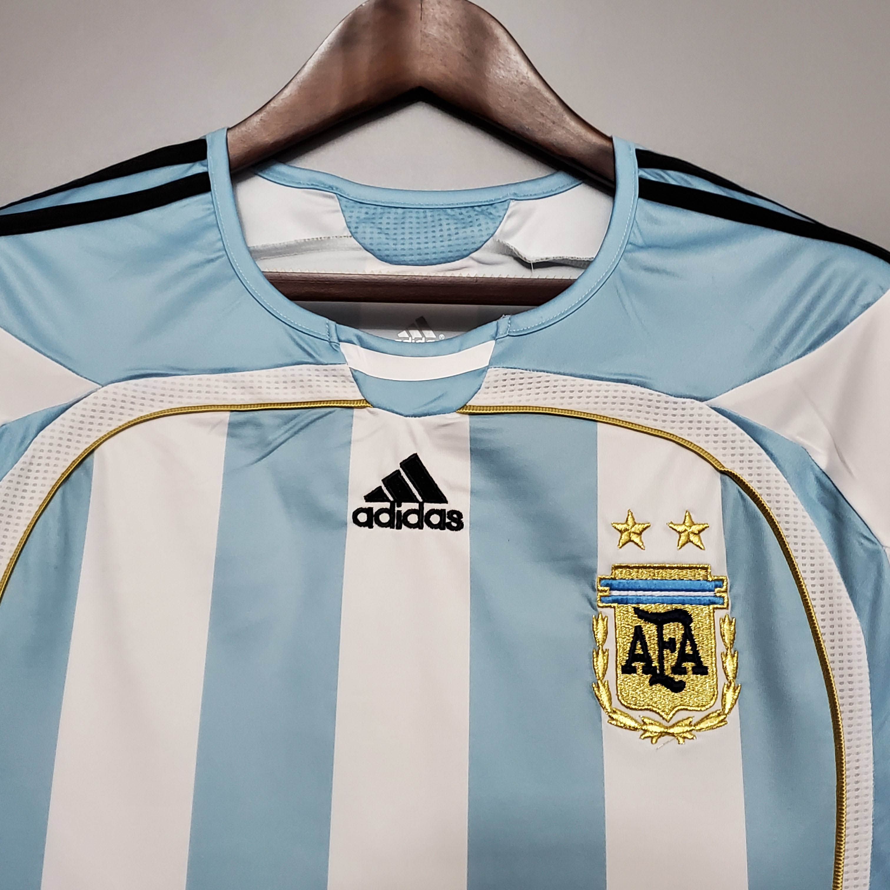 2006 Retro Argentina Home Football Shirt