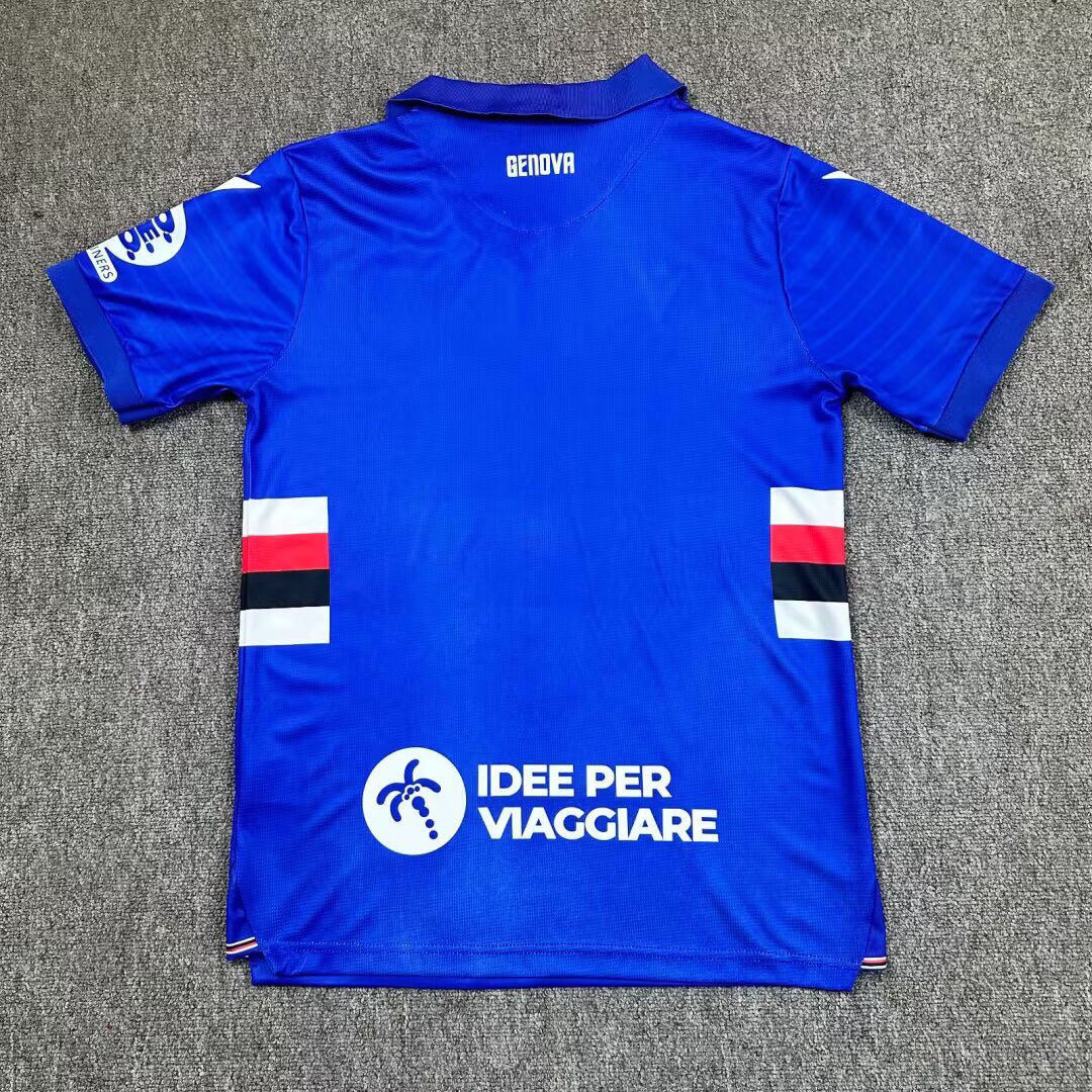 2025/2026 Sampdoria Home Football Shirt 1:1 Thai Quality