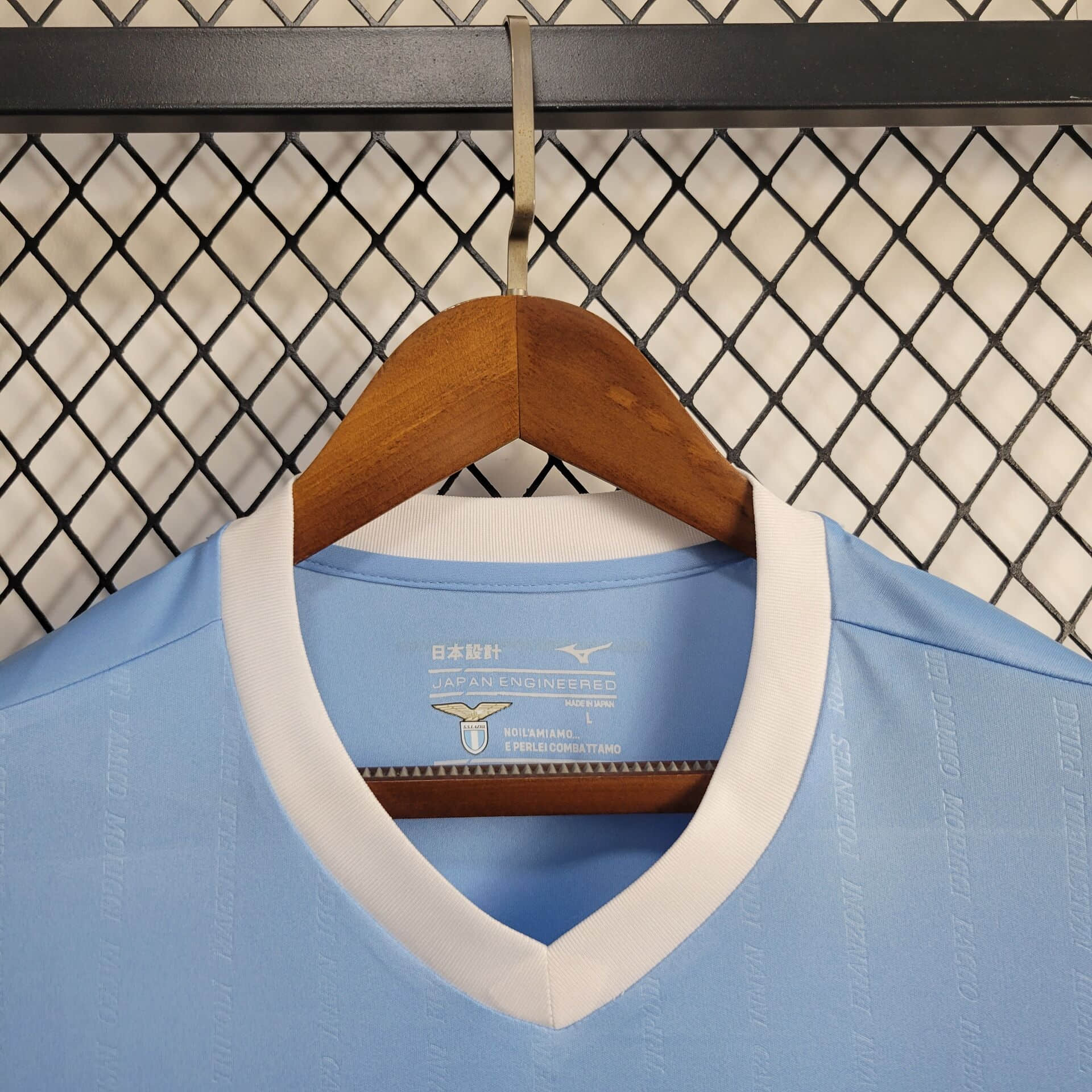 2024/2025 Lazio 50Th Anniversary Champion Edition Blue Football Shirt