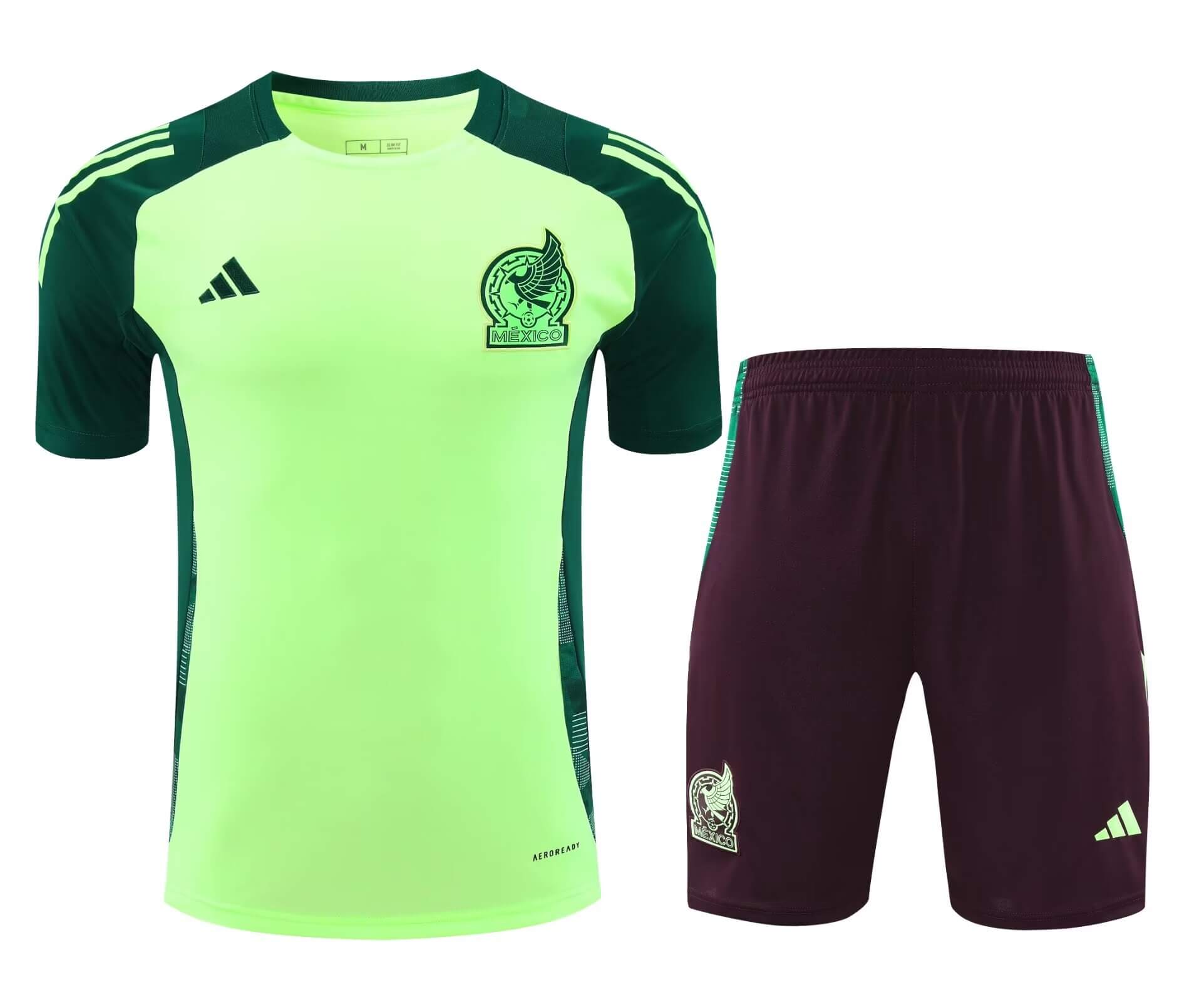 2024/2025 Mexico Training Wear Green Suit Shirt