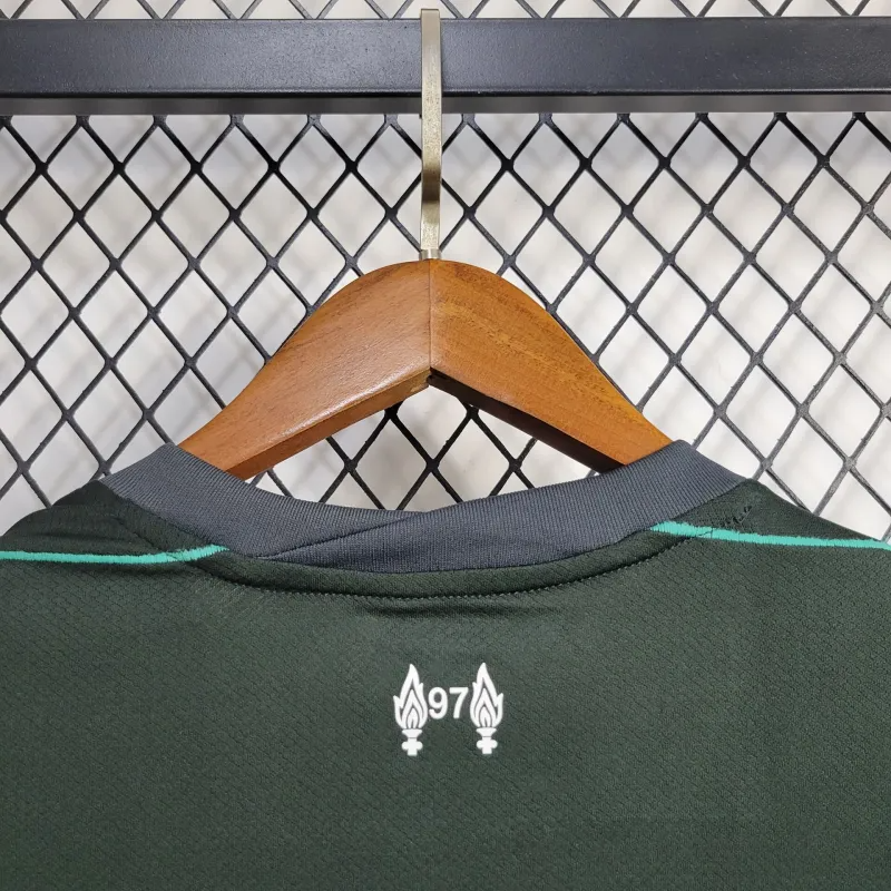 [CHAMPIONS】2024/2025 Liverpool Away Gold custom Football Shirt